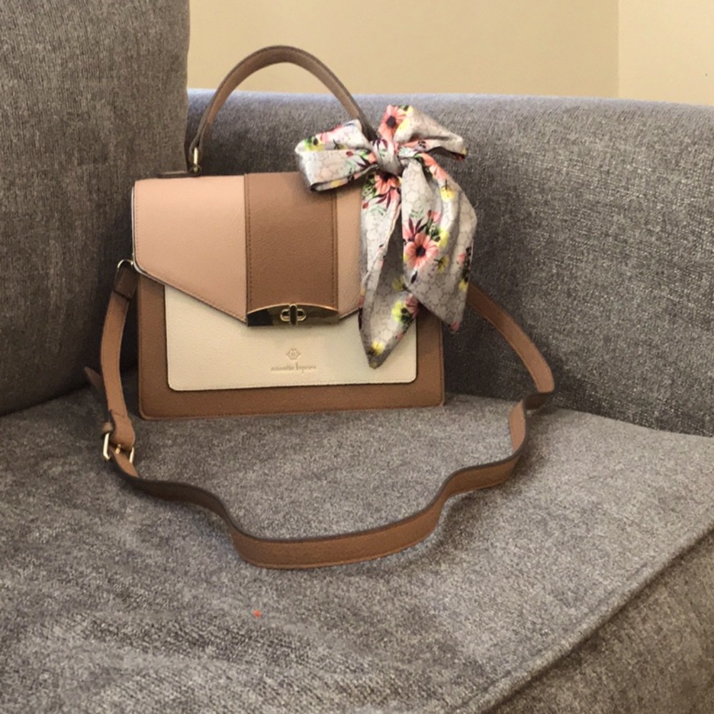 Vegan Leather Crossbody Hangbag